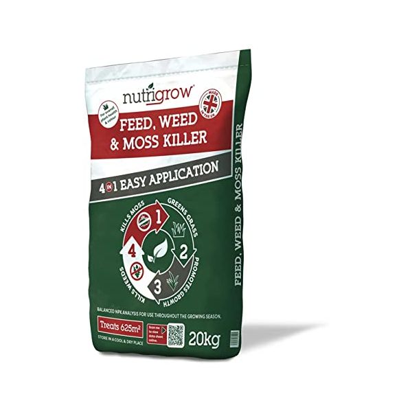 Angus Feed Weed and Mosskiller - 20kg (Treats 625sqm)