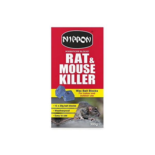 Nippon Rodenticide Blocks - 15 pack