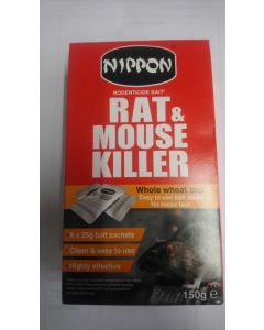 Nippon Rat & Mouse Killer 150g