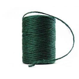 KINGLAKE 200m Black String Twine, 2mm Jute Garden Twine Craft String For Crafts, Gift Wrapping